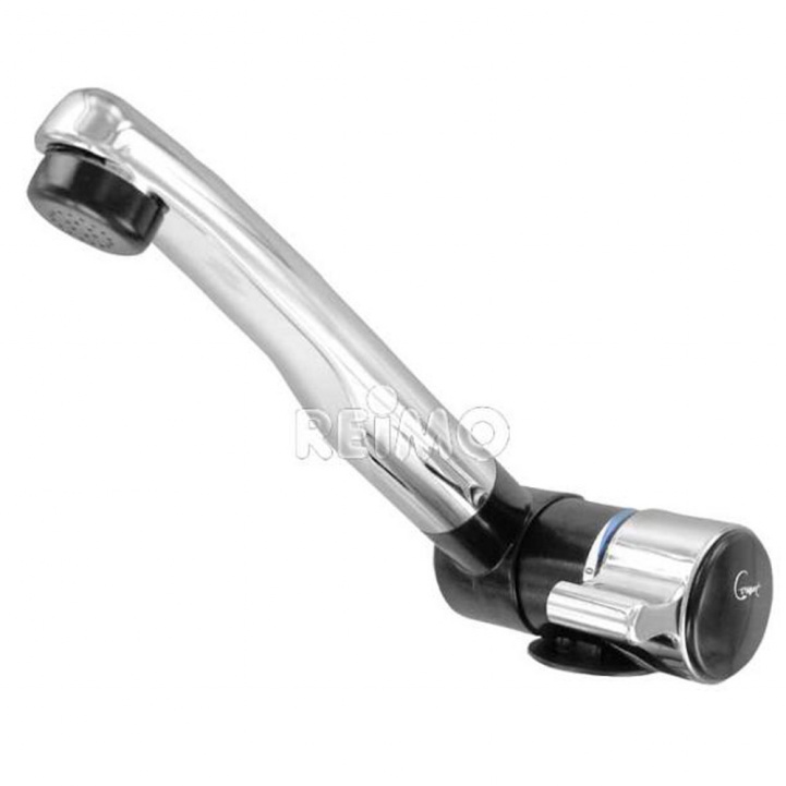 Varmvattenkran London Svart-Krom i gruppen Vatten & Sanitet / Vatten / Vattenkranar / Kall & Varmvattenkranar hos Campingvaruhuset i Norden AB (64618)