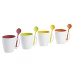 Gimex Muggset Spektrum 4-pack Gimex Muggset Spektrum 4-pack