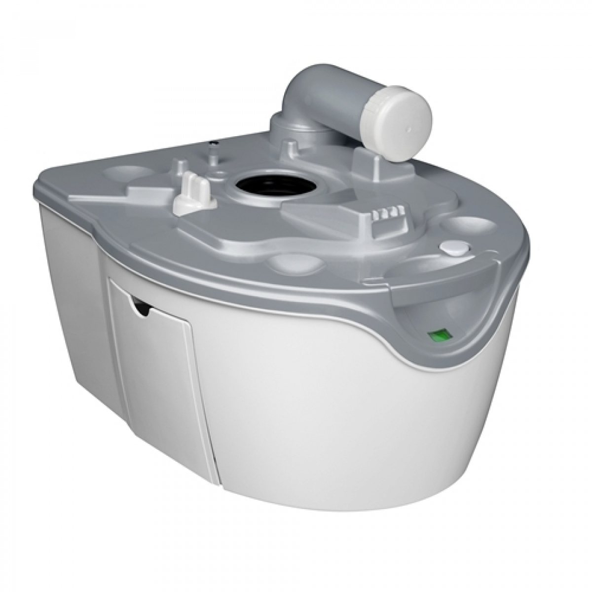 Toalett Porta Potti 565 Vit Pistonpump i gruppen Vatten & Sanitet / Toalett / Campingtoalett / Portabla Toaletter hos Campingvaruhuset i Norden AB (64730)