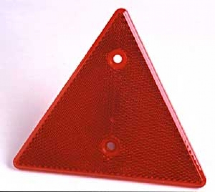 Reflex Triangel Röd 2-pack