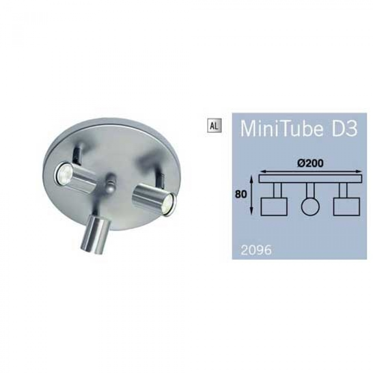 Taklampa Mini Tube LED i gruppen Husvagn & Husbil / Elektronik / Invändig Belysning / Taklampor hos Campingvaruhuset i Norden AB (64843)