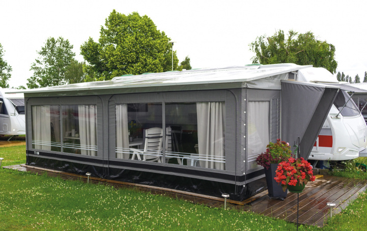 Svenska-Tält Standby 610 Rak Front 610cm i gruppen Fyndhörnan / Mässa / Svenska-Tält Villatält hos Campingvaruhuset i Norden AB (64878)