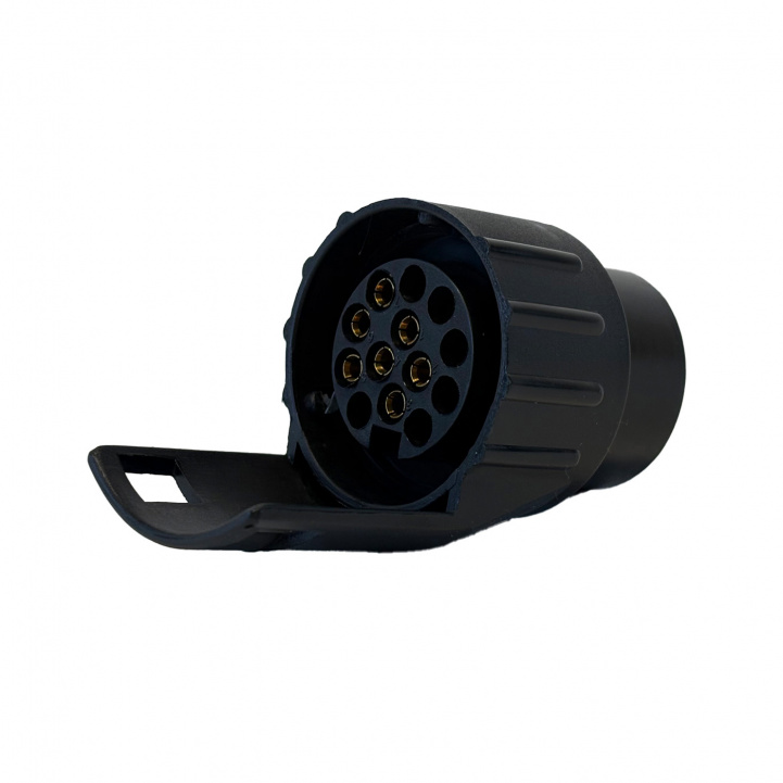 Släpvagnsadapter 7-13 polig i gruppen Husvagn & Husbil / Chassi / Movers/Kopplingshjälp / Släpvagnskontakter hos Campingvaruhuset i Norden AB (64891)