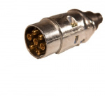 Bilkontakt 7-polig aluminium Bilkontakt 7-polig aluminium