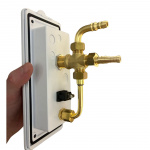 Duschuttag med blandare