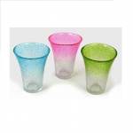 Vas i Glas höjd 18cm