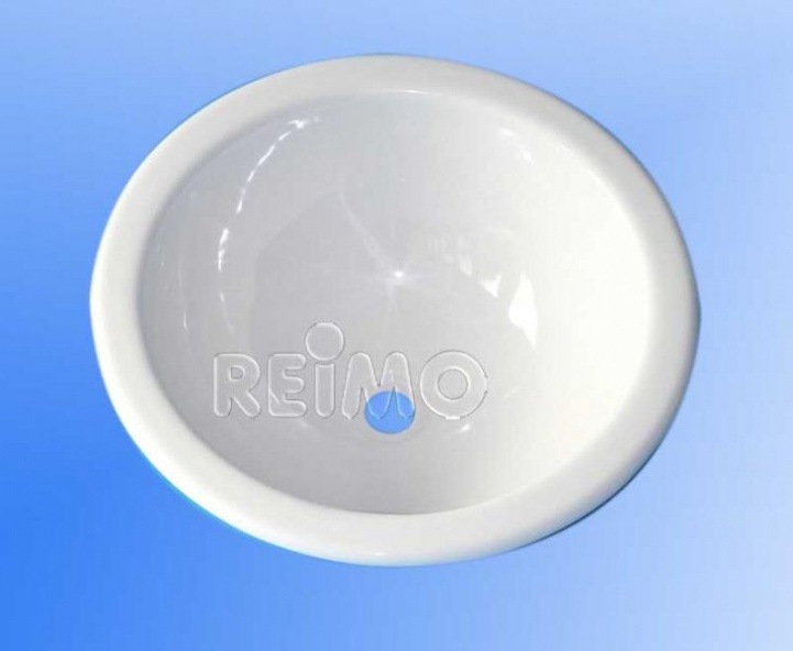 Handfat Rund Plast 230mm i gruppen Vatten & Sanitet / Vatten / Handfat & Duschkar / Handfat hos Campingvaruhuset i Norden AB (64960)