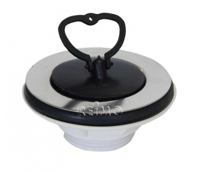 Rakt avloppsbeslag 76mm. i gruppen Vatten & Sanitet / Vatten / Handfat & Duschkar / Avloppsbeslag hos Campingvaruhuset i Norden AB (64995)