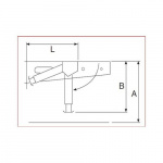 Stödben ALKO Clickfix 40-49 cm Stödben ALKO Clickfix 40-49 cm