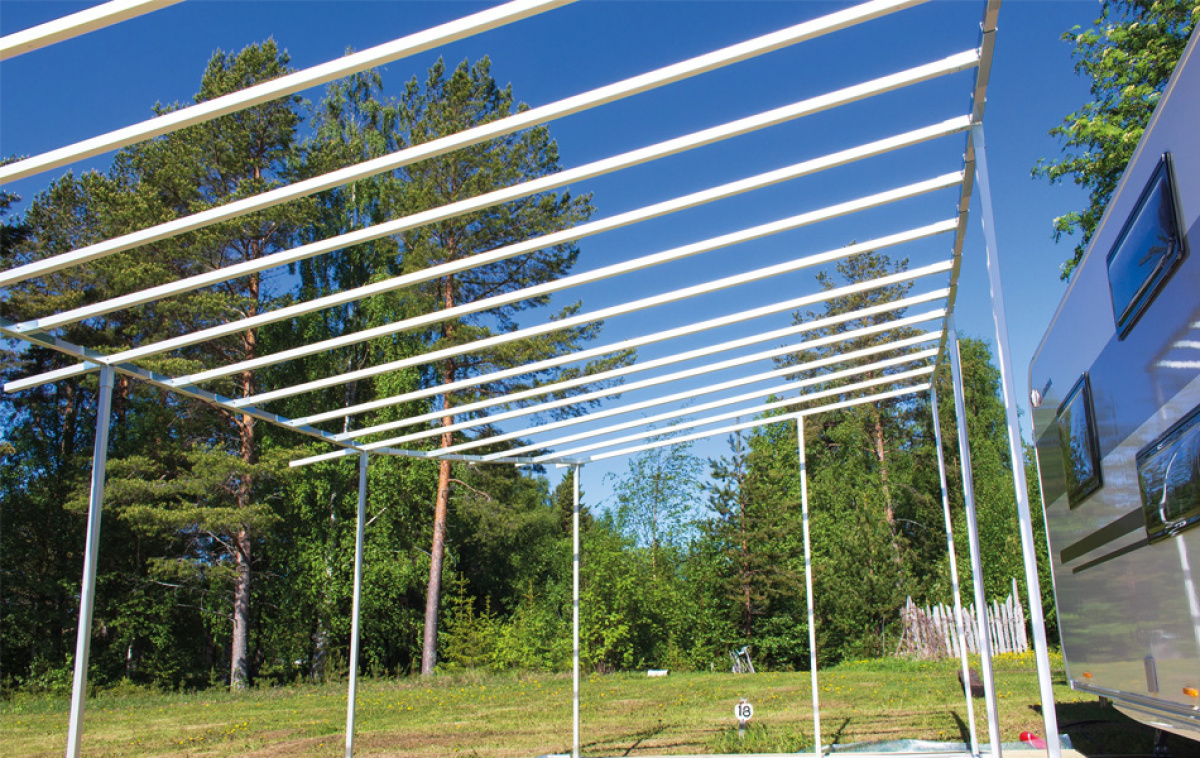 Svenska-Tält Standby 7000 Burspråk Bredd 740cm