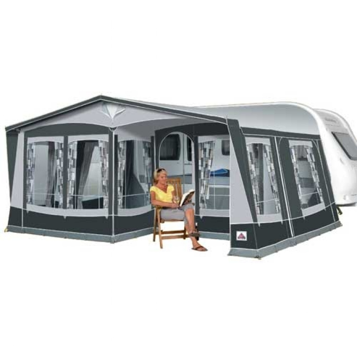 Doréma Royal 350 (1125-1150, DeLuxe ø28 mm Stålstativ) i gruppen Förtält & Markiser / Förtält Husvagn / A-måttstält / Djup 3,5m hos Campingvaruhuset i Norden AB (65206_30)