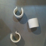 Clips CS-tak/CS-sida, 3-pack