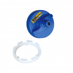 Lock till vattenpåfyllning med slangkoppling