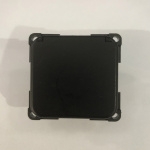 Berker Integro 230V Uttag Svart Med Lock