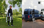 Carbest Teleskopstege Aluminium 320 cm