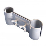 Beslag för torkvinda eller flaggstång Beslag för torkvinda eller flaggstång