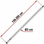 Fiamma Door Pole Till Privacyroom & Zip Fiamma Door Pole Till Privacyroom & Zip