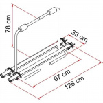 Fiamma Cykelhållare Caravan XL A