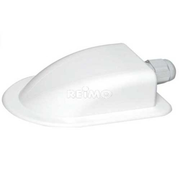 Kabelgenomföring För Kabel Vit i gruppen Husvagn & Husbil / Elektronik / Solpaneler / Tillbehör hos Campingvaruhuset i Norden AB (66058)