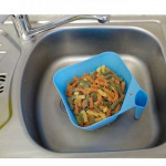 Durkslag Med Handtag Blandade Färger Gimex