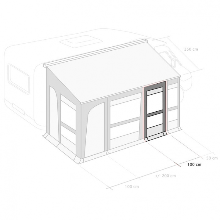 Inaca Dynamic Front 100 cm i gruppen Fyndhörnan / Erbjudanden hos Campingvaruhuset i Norden AB (66155)