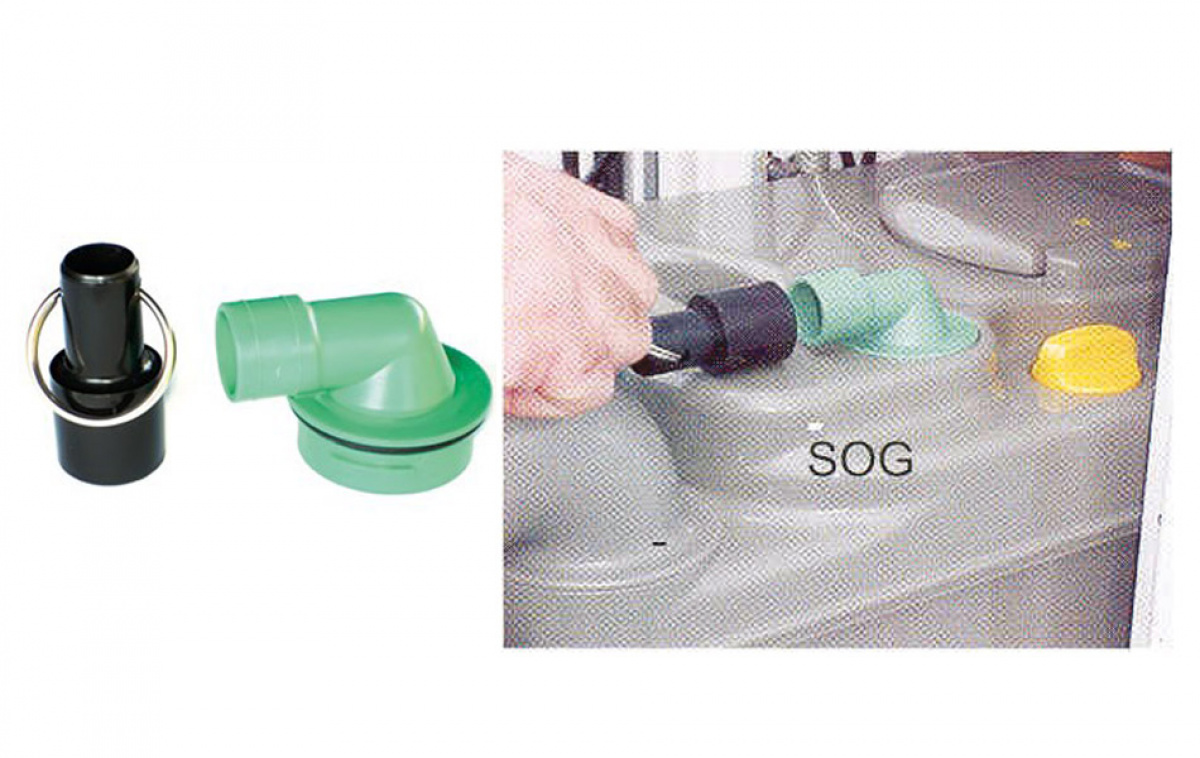 Anslutningsset SOG C200 i gruppen Vatten & Sanitet / Toalett / Campingtoalett / Tillbehör till Campingtoaletter hos Campingvaruhuset i Norden AB (66309)