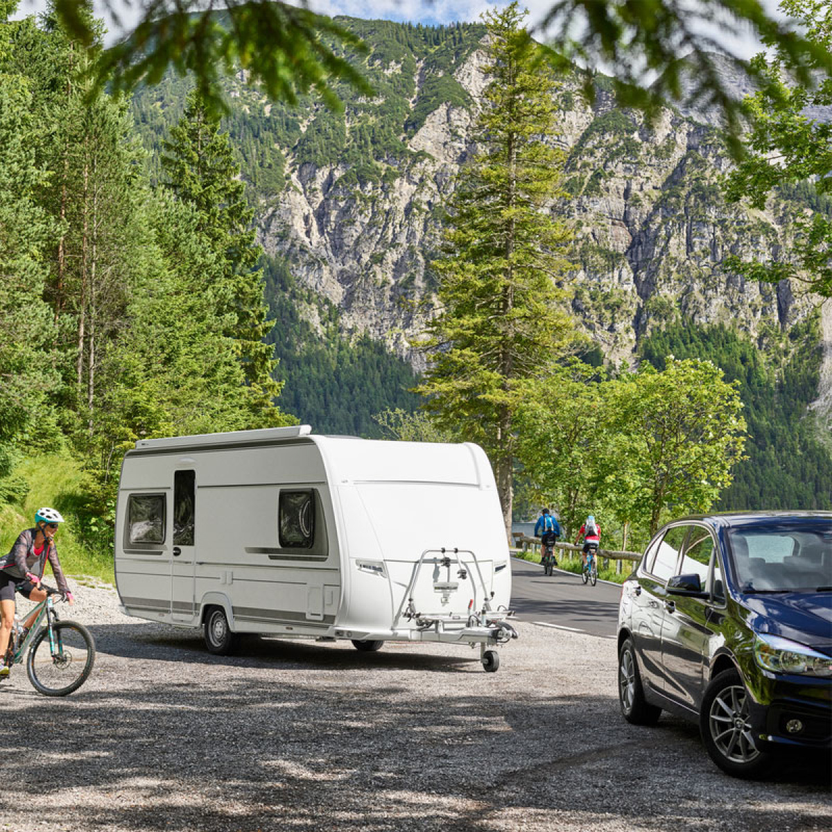 Thule Caravan Smart 2-Cyklar i gruppen Husvagn & Husbil / Chassi / Cykelställ / Dragbalk hos Campingvaruhuset i Norden AB (66402)