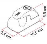 Säkerhetslås för Husbils-bodels dörr