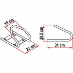 Stoppkloss Chock för Mc framre