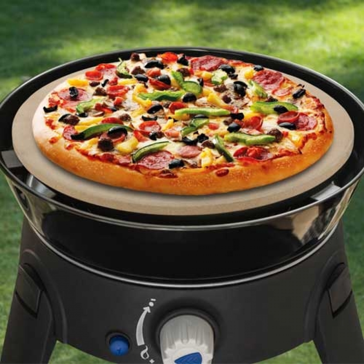 Cadac Pizzasten Ø 25 cm i gruppen Hushåll & Kök / Grillar / Grilltillbehör hos Campingvaruhuset i Norden AB (66568)