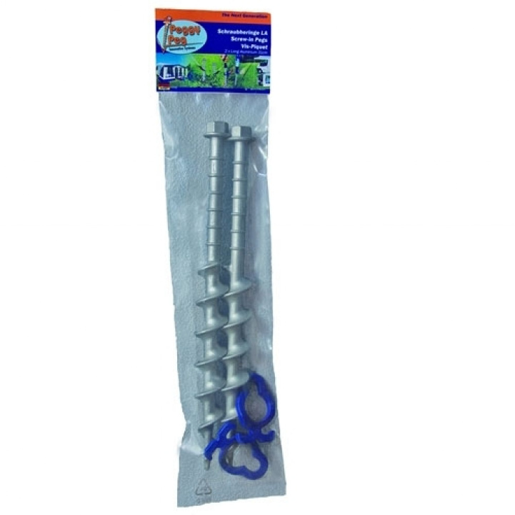 Peggy Peg Markskruv 31cm Aluminium i gruppen Förtält & Markiser / Tillbehör-Reservdelar / Förtältstillbehör / Peggy Peg hos Campingvaruhuset i Norden AB (66587)