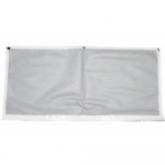 Hjulhuskappa grå enkel 75x36 cm Hjulhuskappa grå enkel 75x36 cm