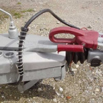 Trailerspring för skydd av kabel