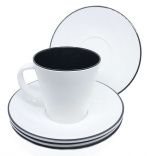 Gimex Kaffefat Linea Black Gimex Kaffefat Linea Black