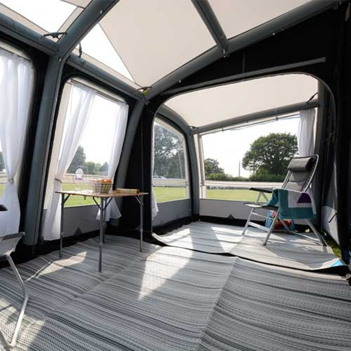 Kampa Rally Air Pro 260 Plus H Husvagn i gruppen Förtält & Markiser / Förtält Husvagn / Lufttält Husvagn / Dometic Lufttält Husvagn hos Campingvaruhuset i Norden AB (67346)