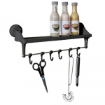 Hylla-krokar med sugkoppsfästen Hylla-krokar med sugkoppsfästen