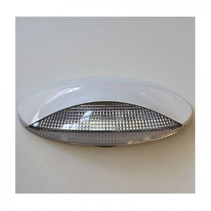 Ytterbelysning Luna 12v vit i gruppen Husvagn & Husbil / Elektronik / Trafik & Utvändig belysning / Ytterbelysning hos Campingvaruhuset i Norden AB (67865)