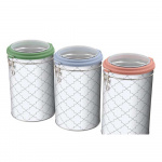 Plåtburk med Lock 1,5 L Blandade färger