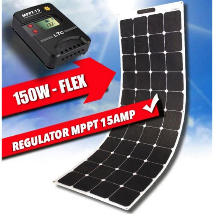 Solcellspaket 150w