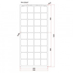LTC Solcell Flat Line 120W Inkl MPPT-Regulator