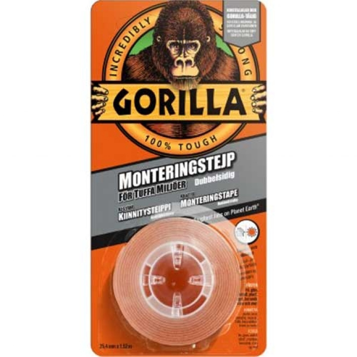 Gorilla Monteringstejp i gruppen Husvagn & Husbil / Kaross / Lim & Tätning hos Campingvaruhuset i Norden AB (68255)