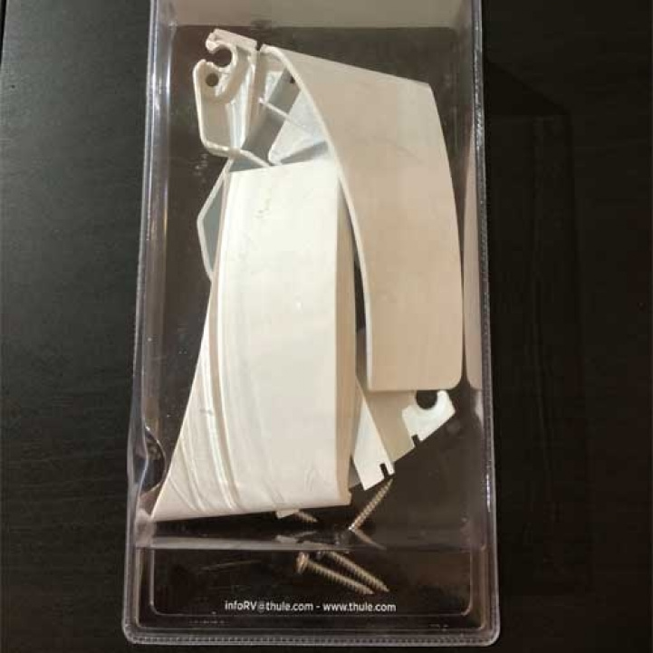 Ändbeslag Thule 5003 h+v i gruppen Förtält & Markiser / Markiser / Husbilsmarkiser / Thule/Omnistor / Reservdelar hos Campingvaruhuset i Norden AB (68330)