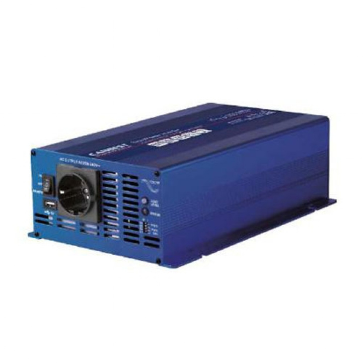 Carbest Inverter 12V Ren Sinus 1000W i gruppen Husvagn & Husbil / Elektronik / Batterier & Omvandlare / Inverter & Omformare / Omvandlare 12V Till 230V hos Campingvaruhuset i Norden AB (68706)