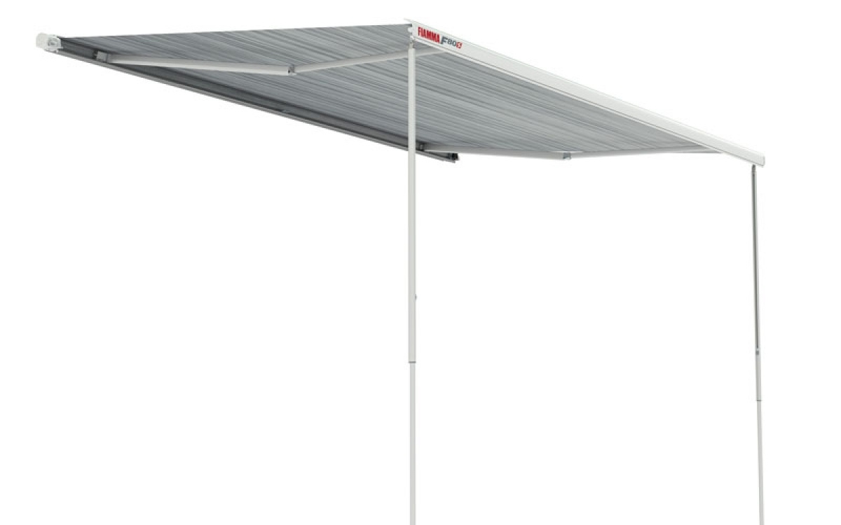 Fiamma F80S Titanium Box Takmontering i gruppen Förtält & Markiser / Markiser / Husbilsmarkiser / Fiamma Boxmarkiser / Takmonterade hos Campingvaruhuset i Norden AB (68762)