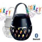 Flammande Lykta Helios Med Högtalare Flammande Lykta Helios Med Högtalare