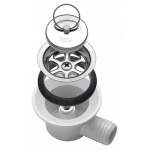 Dometic AC 540 Avloppsbeslag Vinklad 20mm Dometic AC 540 Avloppsbeslag Vinklad 20mm
