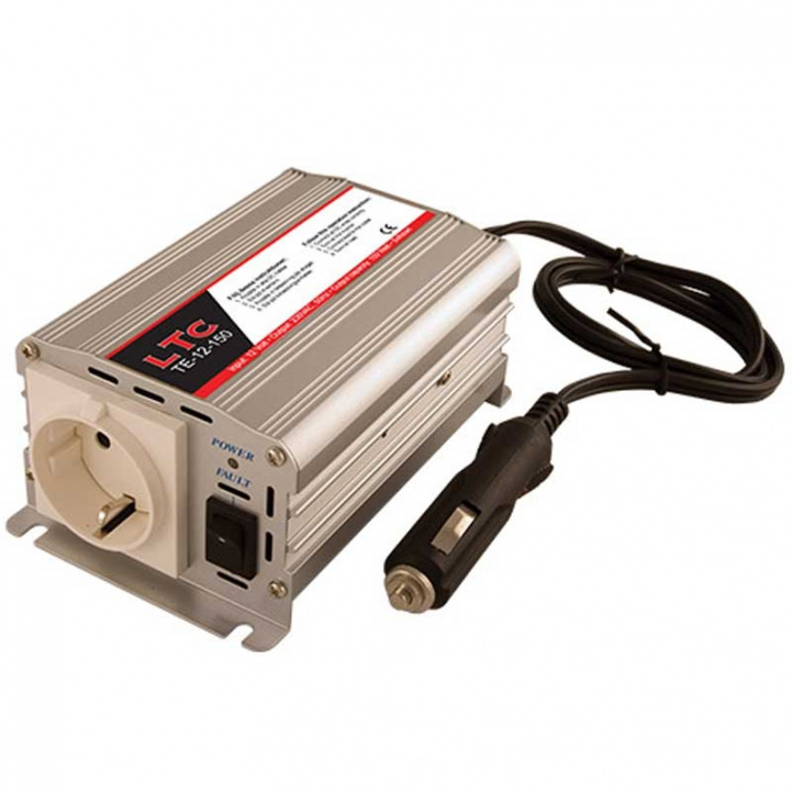 LTC Inverter 150W SOFTST i gruppen Husvagn & Husbil / Elektronik / Batterier & Omvandlare / Inverter & Omformare / Omvandlare 12V Till 230V hos Campingvaruhuset i Norden AB (68936)