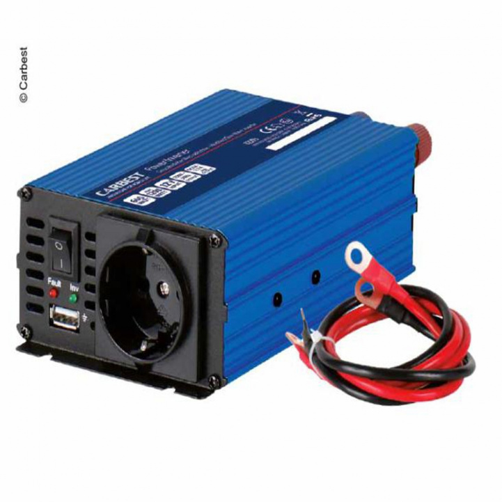Carbest Inverter Mod. Sinus 600 W i gruppen Husvagn & Husbil / Elektronik / Batterier & Omvandlare / Inverter & Omformare / Omvandlare 12V Till 230V hos Campingvaruhuset i Norden AB (68976)