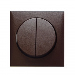 Berker Strömbrytare Dubbel Brun Berker Strömbrytare Dubbel Brun