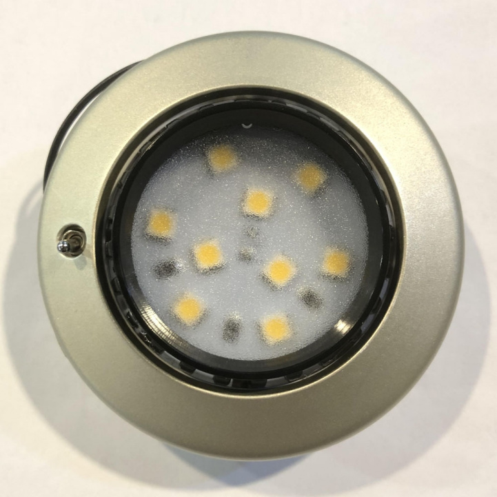 Inv Spot LED Solifer/Polar 12V i gruppen Husvagn & Husbil / Elektronik / Invändig Belysning / Spotlight infällda hos Campingvaruhuset i Norden AB (69393)